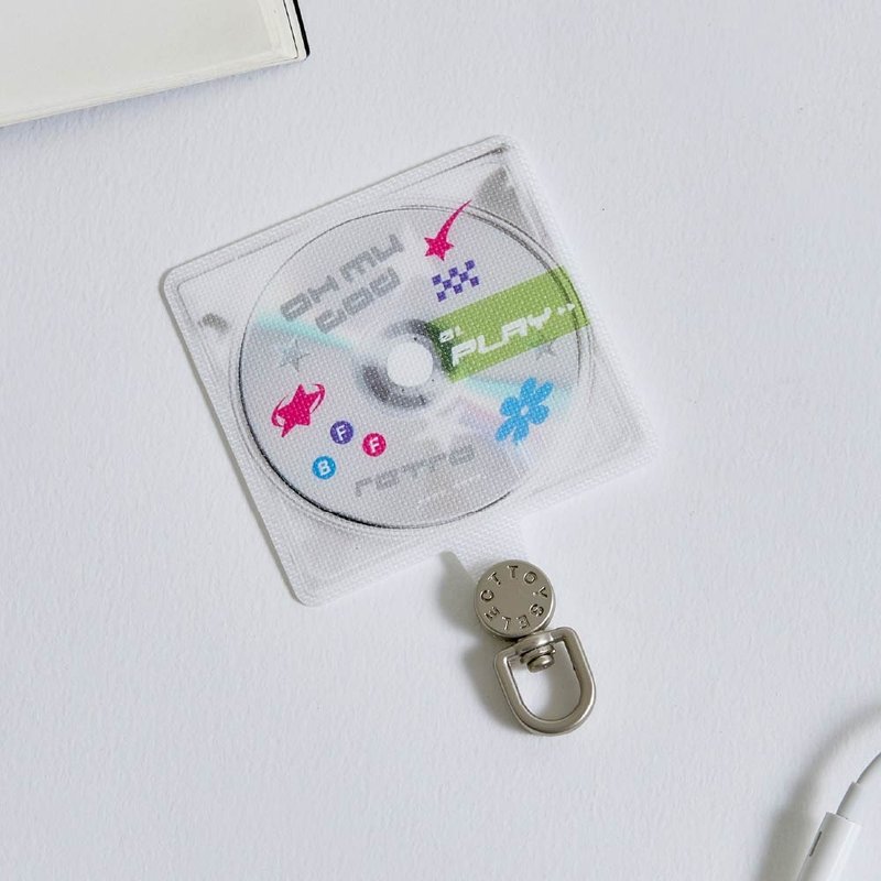 CD Vibe旋转手机挂片/夹片 - 手机配件 - 尼龙 多色