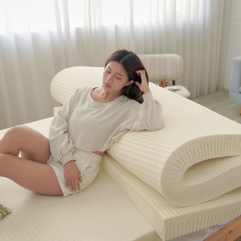 多种厚度/多种尺寸/斯里兰卡进口天然纯乳胶床垫/高级钢框收纳袋 - 寝具 - 乳胶 多色