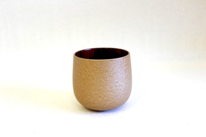 SUWARI Champagne Gold Wiping Lacquer - 咖啡杯/马克杯 - 木头 