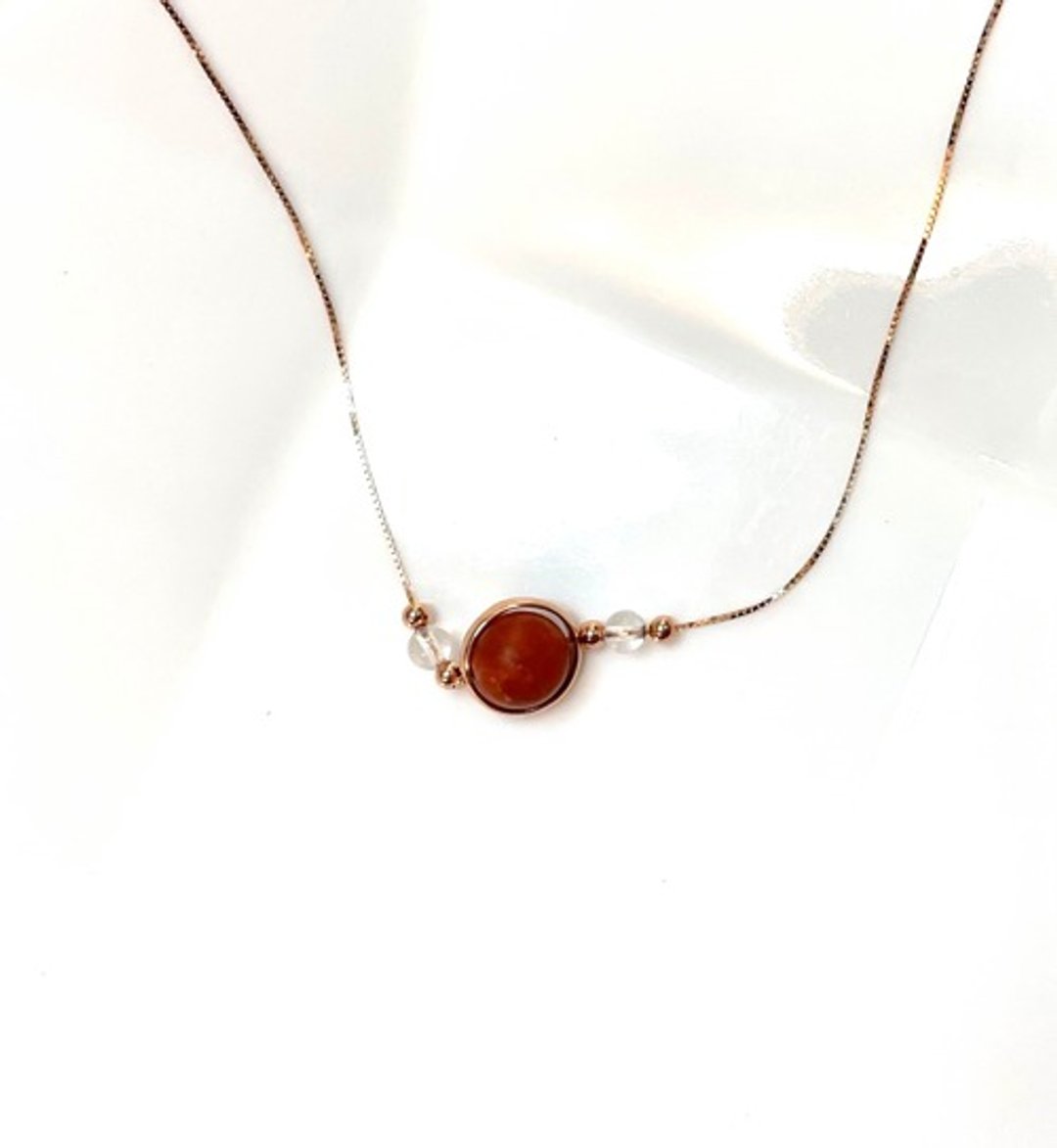 Stellar Necklace/Sun Sun - 项链 - 宝石 
