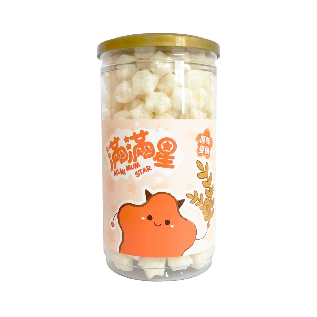 饭友 原味满满星麦饼 40g/罐 - 零食/点心 - 新鲜食材 