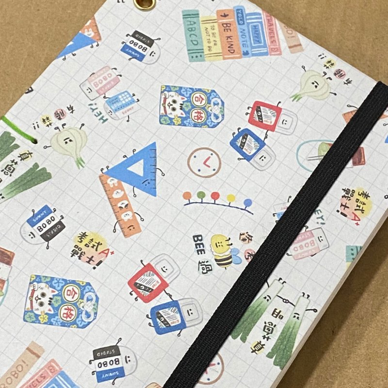 台湾感性の文具店 - 2025 无时效 A6 手缝手帐本 - 笔记本/手帐 - 纸 