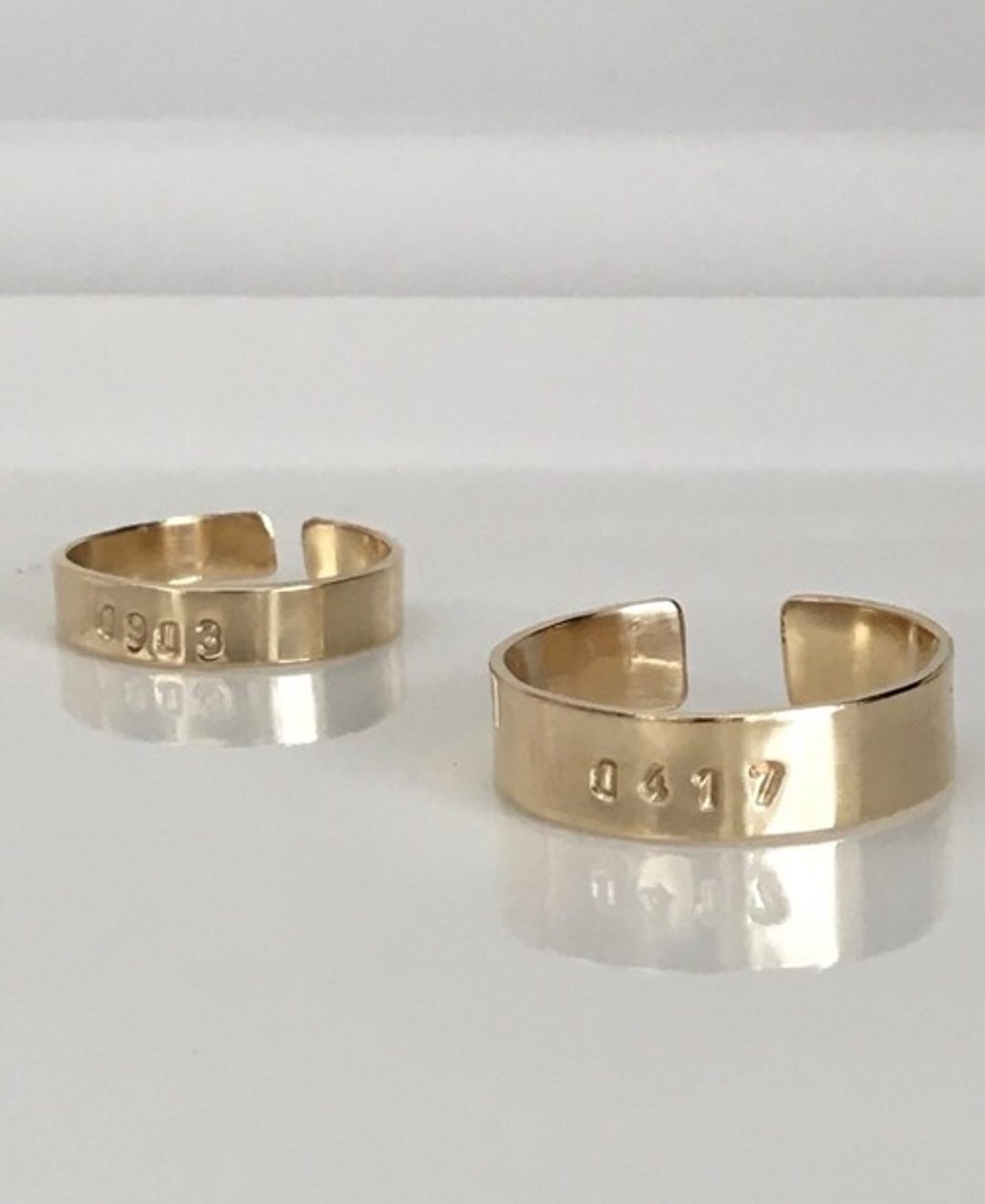 黄铜戒指“pair” - 戒指 - 其他金属 