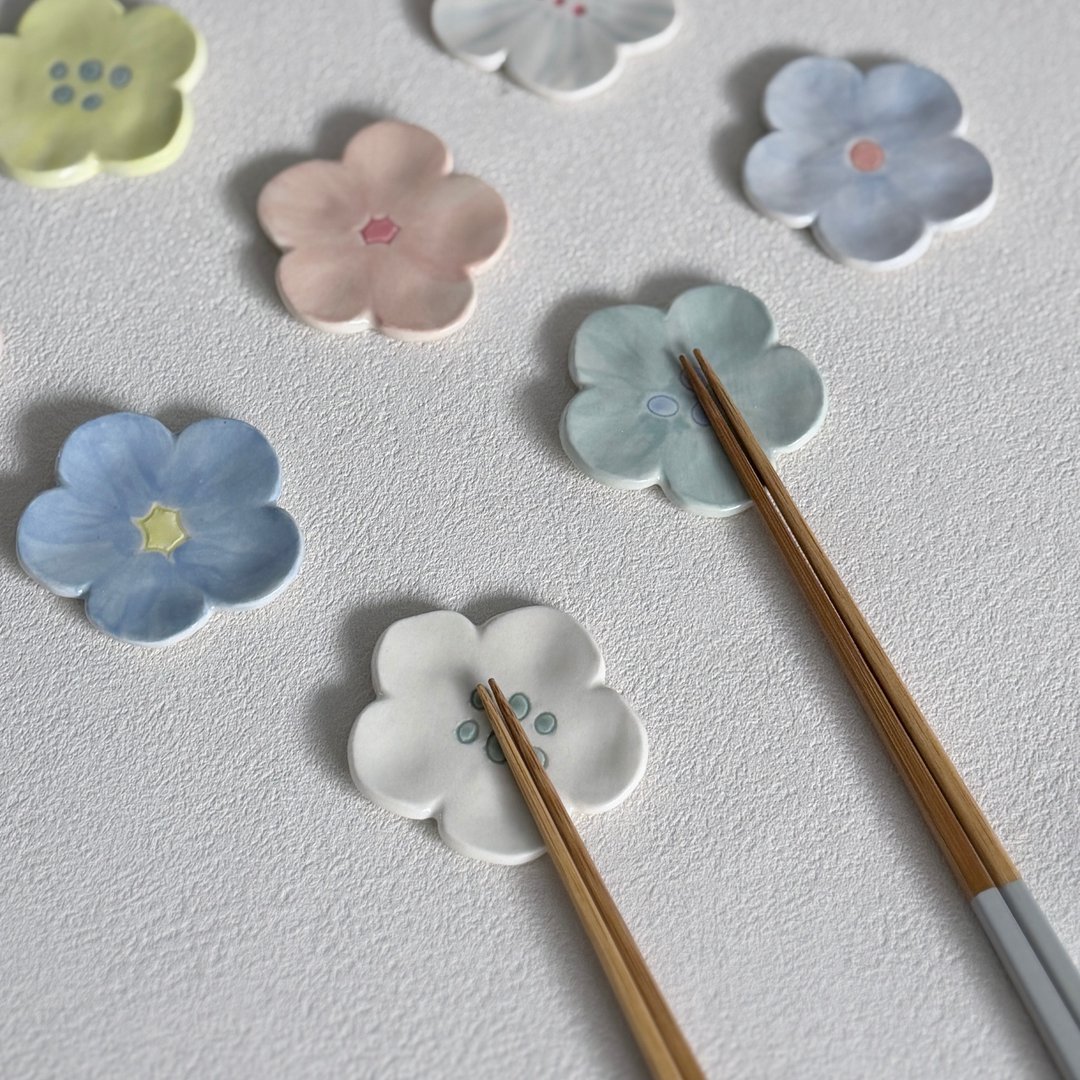 花朵筷架(馆内满额礼)/春色标本 - 其他 - 瓷 