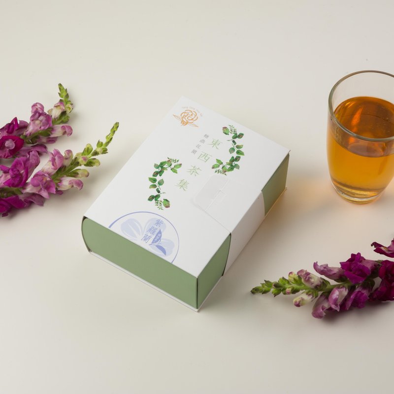 紫罗兰乌龙 ─ 纤细美人 - 茶 - 纸 白色