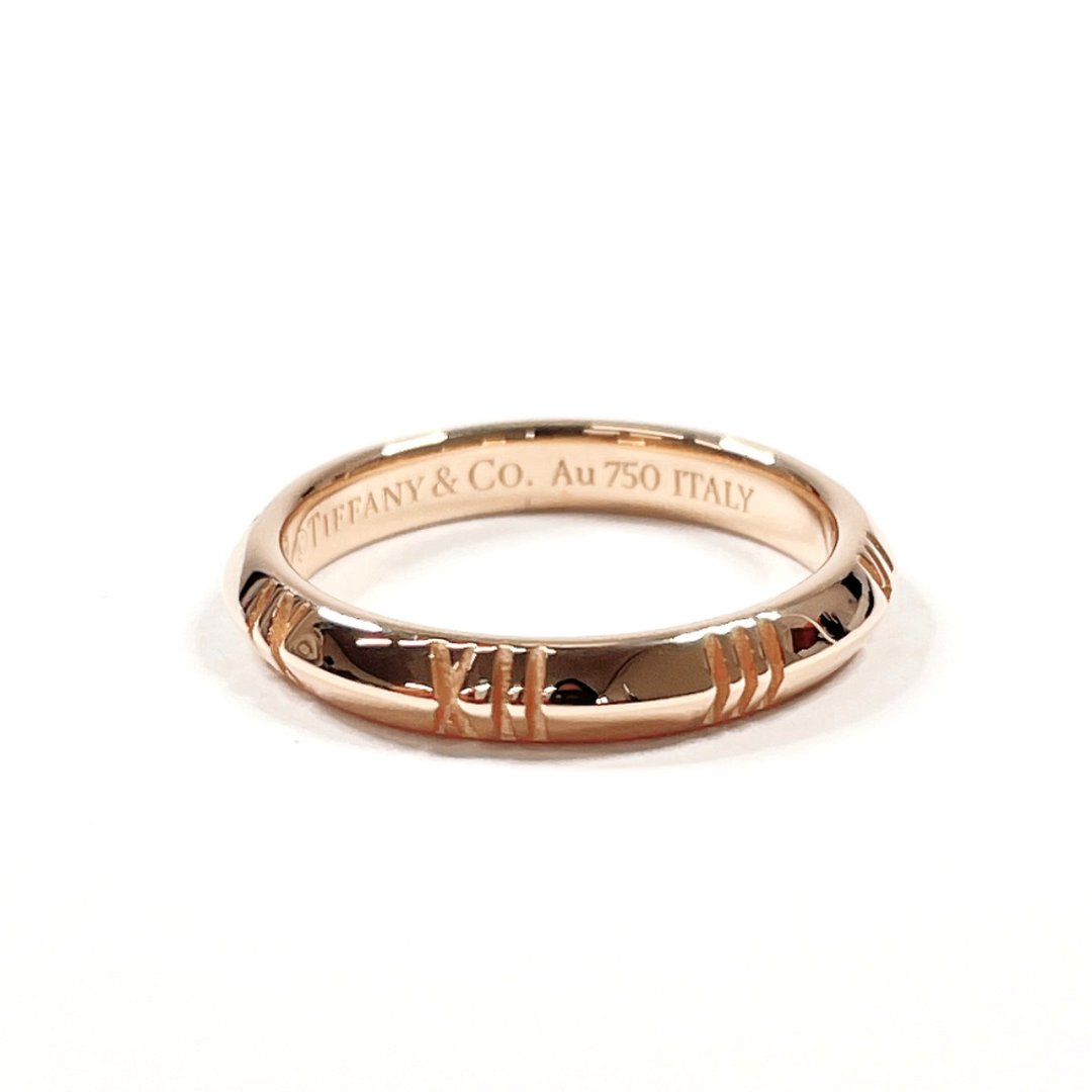 【日本直送 二手美品】9号 Tiffany & Co. 戒指 Atlas X Closed Narrow 18K玫瑰金 玫瑰金 - 戒指 - 贵金属 金色