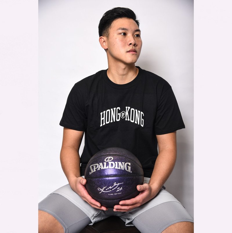 MT【HONG KONG】Compose T-Shirt - 男装上衣/T 恤 - 棉．麻 黑色