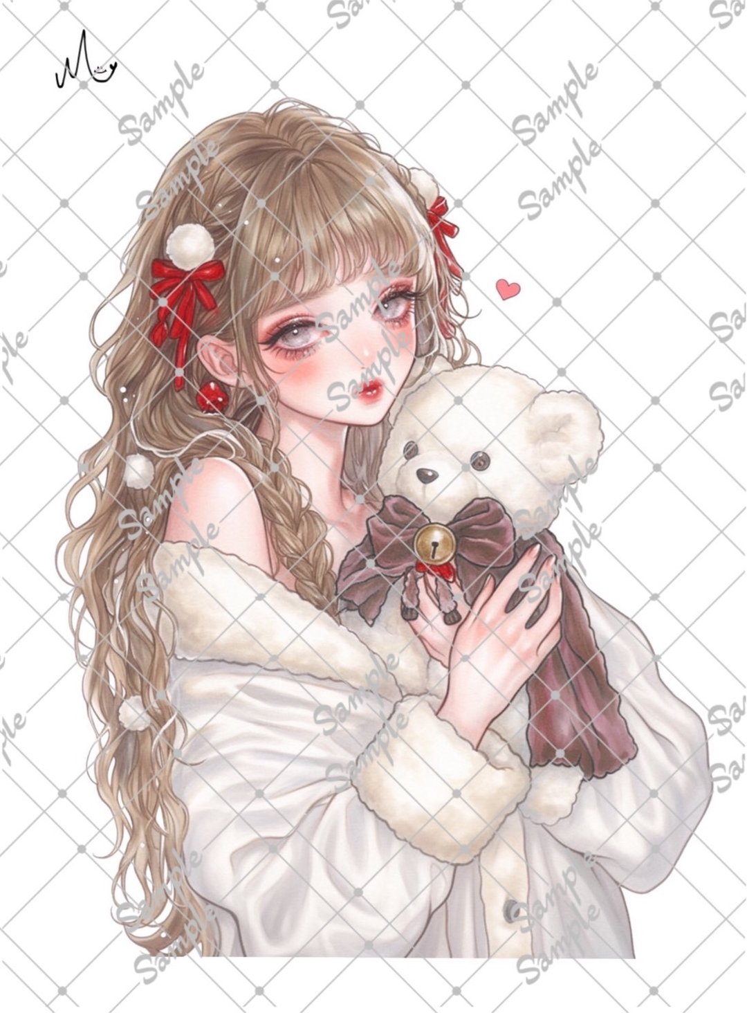 原创人物贴纸 12月新款 - 贴纸 - 纸 
