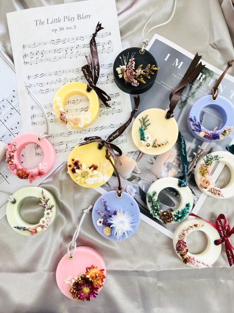 香氛扩香蜡片 - 蜡烛/烛台 - 蜡 白色