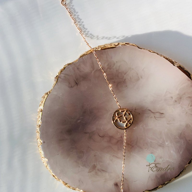 ENDRO ACC 18K 海星白贝手链 - 手链/手环 - 珍珠 白色