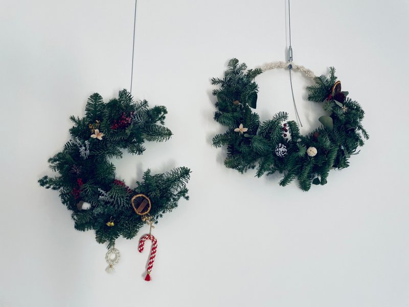 Christmas wreath - 圣诞花圈/诺贝松花圈 - 其他 - 植物．花 绿色