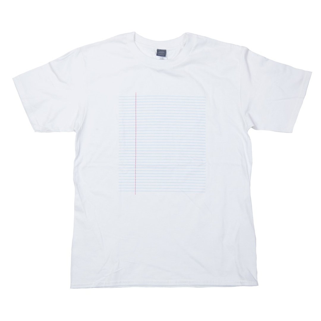 Foreign notebook print T-shirt Unisex S ~ XXXL / Ladies S ~ L size Tcollector - 女装 T 恤 - 棉 白色