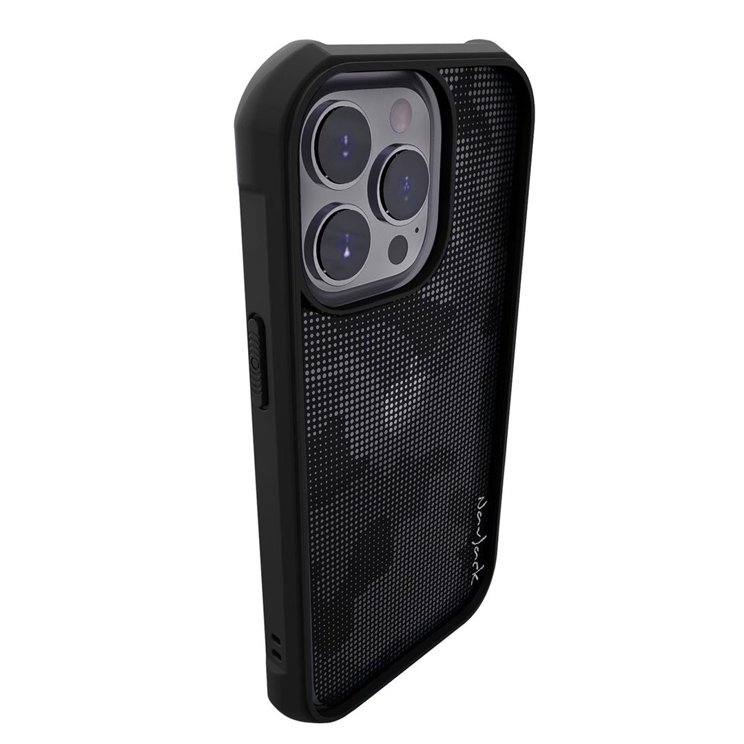 NavJack【玩转系列】│iPhone 13 两镜头 (6.1寸) 4H军规防摔壳 - 手机壳/手机套 - 塑料 黑色
