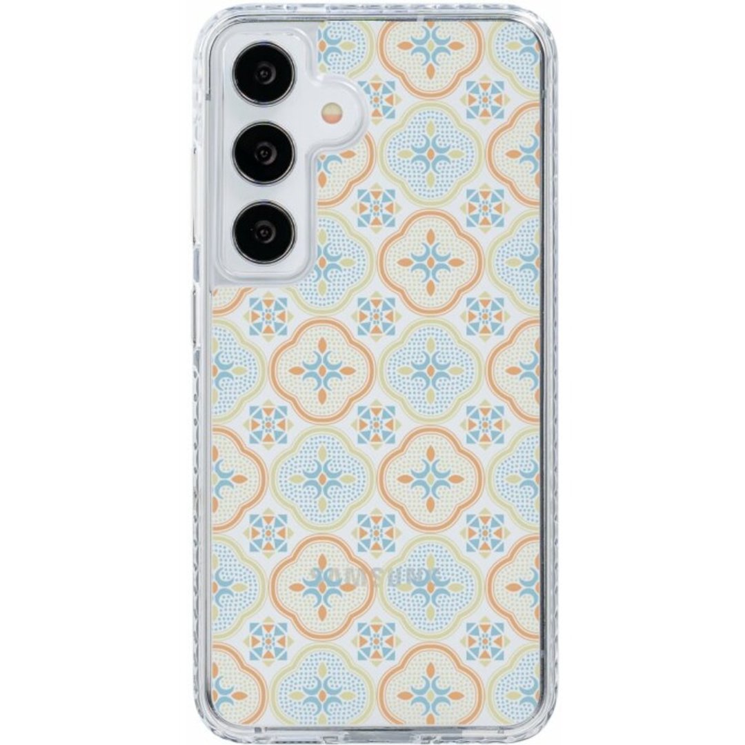 【预购】三星手机壳/Samsung Galaxy S24系列/玻璃海棠/暖阳甜杏 - 手机壳/手机套 - 其他材质 橘色