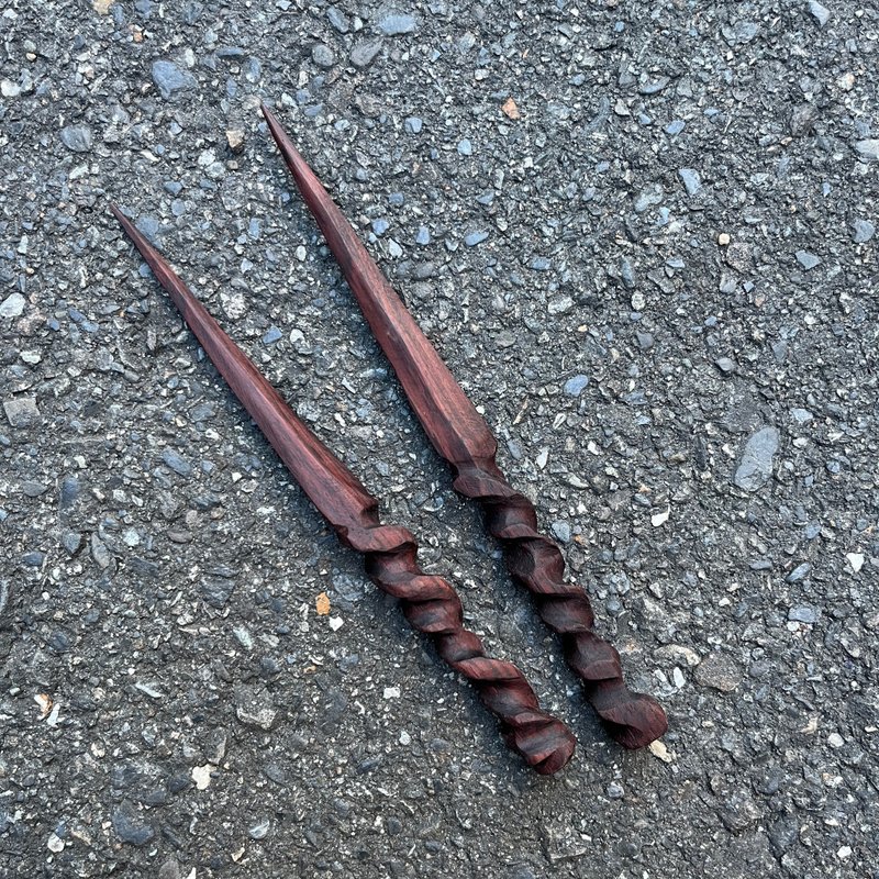 我贩剑　缚影针　伯利兹黄檀　忍具　忍者　妖刀　魔剑 - 摆饰 - 木头 紫色