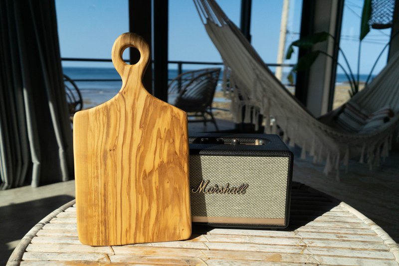 意大利Zen Forest橄榄木实木砧板Olivewood Chopping board-2cm厚 - 托盘/砧板 - 木头 卡其色