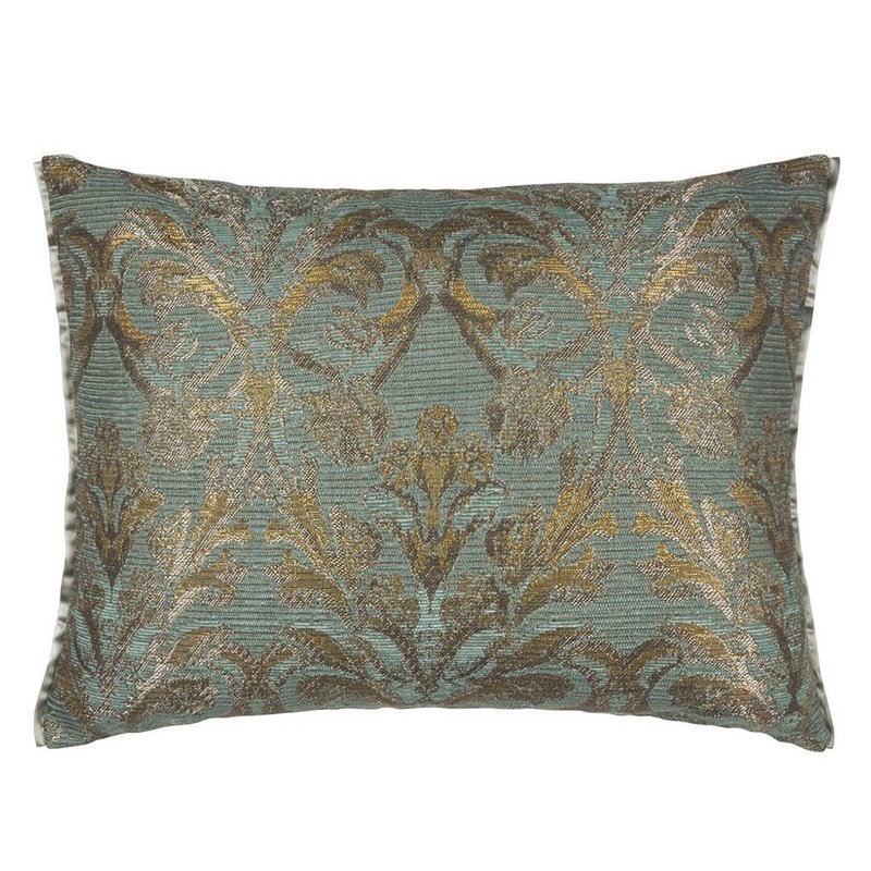 英国抱枕/靠枕 Vittoria Aqua - 60x45cm - 枕头/抱枕 - 其他材质 金色