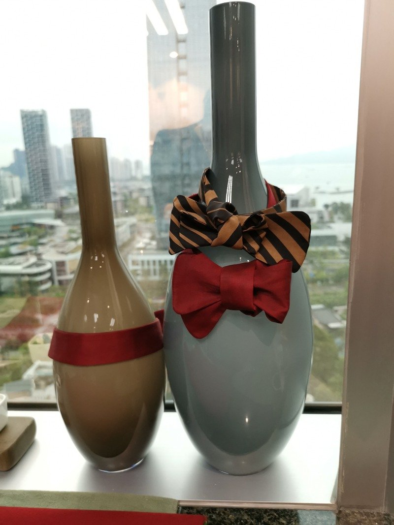 2019新款手工原创香云纱领结时尚点缀精致生活 - 领结/领巾 - 丝．绢 