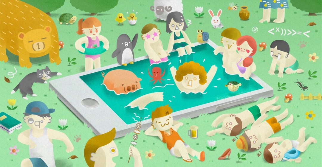 独家 -Emoji 绘文字复制画不含框 - 海报/装饰画/版画 - 纸 绿色