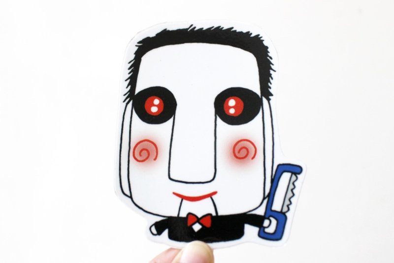 防水贴纸(大)_坏家伙06(夺魂锯) - 贴纸 - 防水材质 