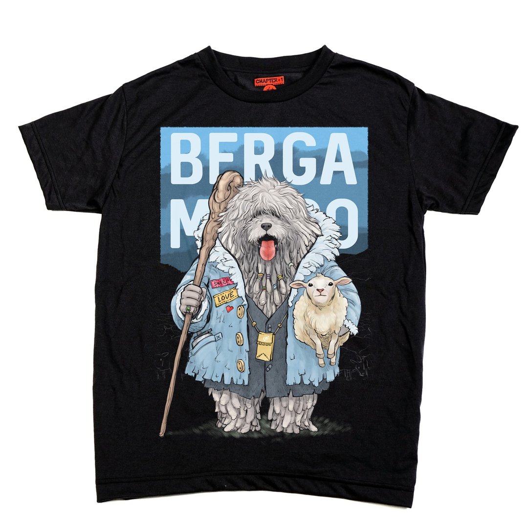 Berga mosco The dog feed sheep Chapter One T-shirt - 男装上衣/T 恤 - 棉 白色