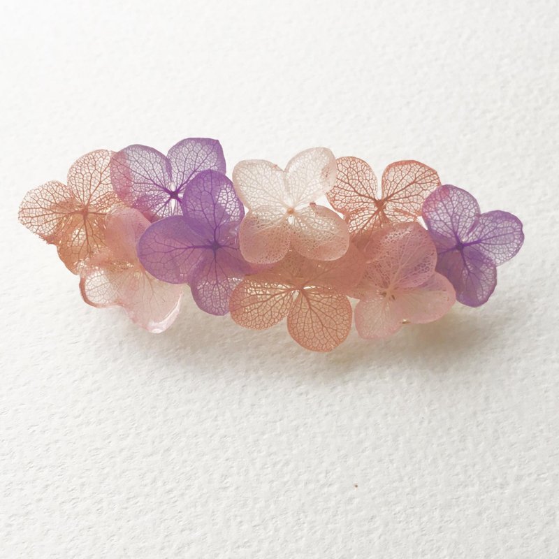 Hydrangea Valletta*Violet pink* - 发饰 - 植物．花 粉红色