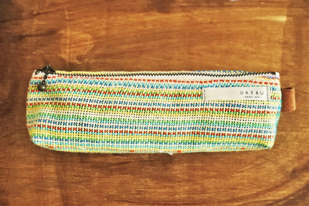 Pen case colorful - 铅笔盒/笔袋 - 棉．麻 多色