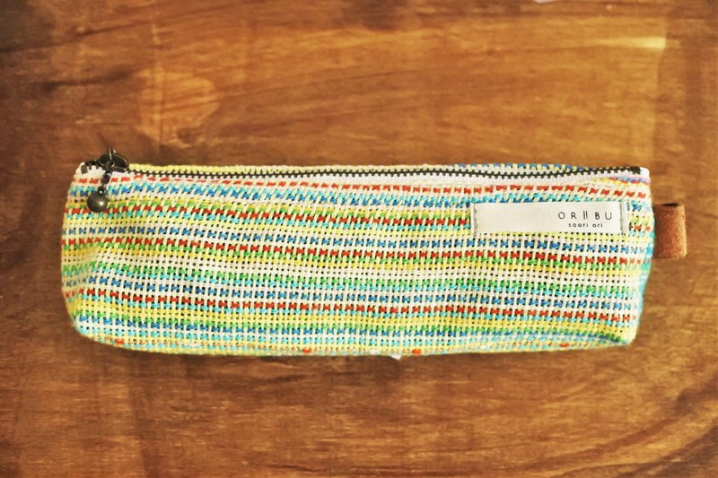 Pen case colorful - 铅笔盒/笔袋 - 棉．麻 多色
