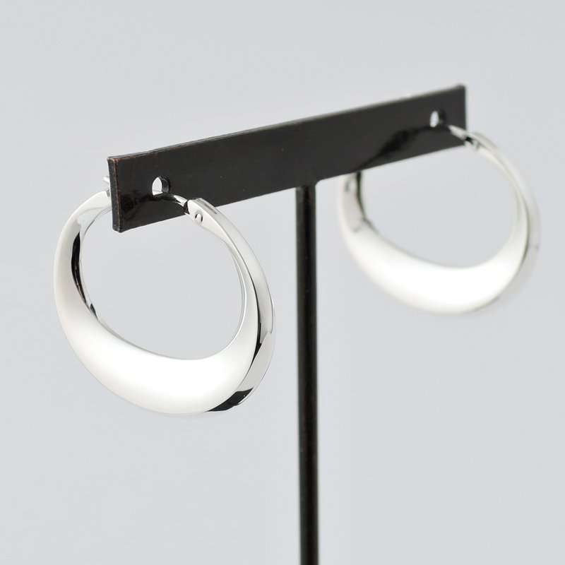 mizuki earrings = silver 925 earrings = - 耳环/耳夹 - 其他金属 银色