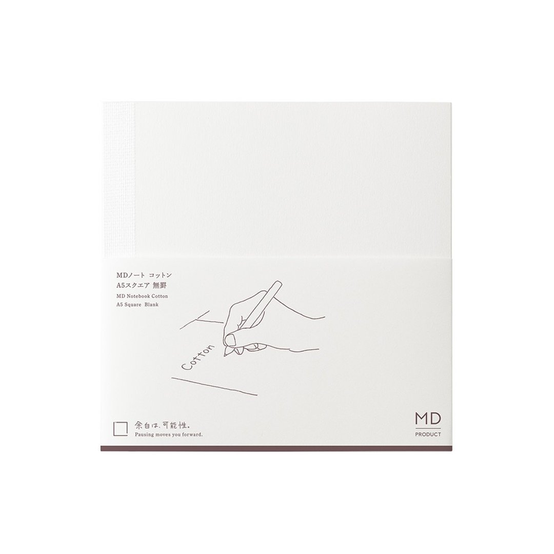MIDORI MD Notebook 棉纸 - A5 方形 空白 - 笔记本/手帐 - 纸 多色
