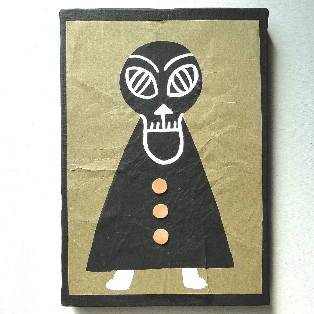 Damage Series Original Canvas No11 - 海报/装饰画/版画 - 纸 绿色