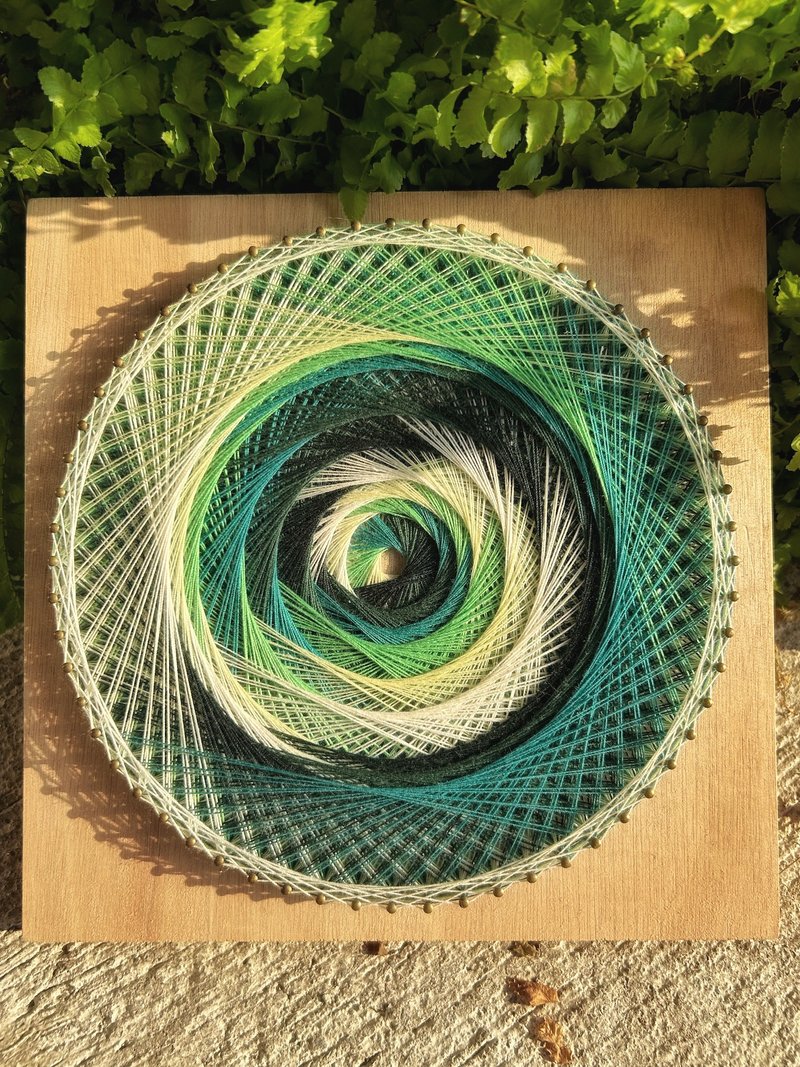 Stringart  艺术作品 - 夏至 - 摆饰 - 其他材质 多色