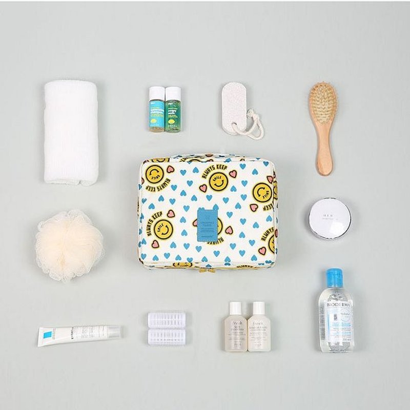 MPL5折旅游收纳-欢乐星手提万用包-笑脸黄,MPL25328 - 手提包/手提袋 - 其他材质 黄色