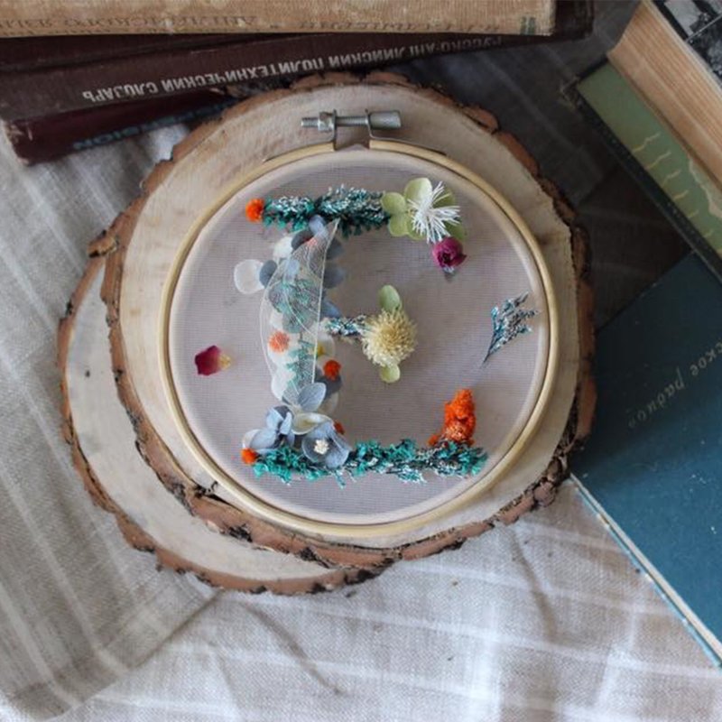 刺绣花 |  入门手作  情人节礼物 定制化 毕业礼物 体验祭 暑假 - 植栽 - 植物．花 