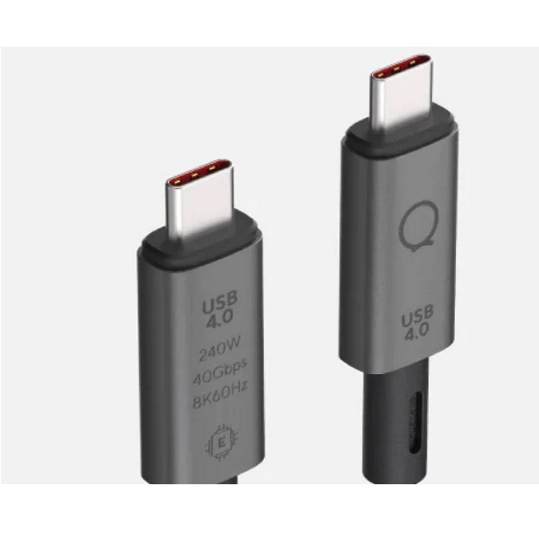 LINQ传输线USB-C 4.0 / PD240W / 8K /60Hz 超高速充电影音100CM - 电脑配件 - 其他材质 