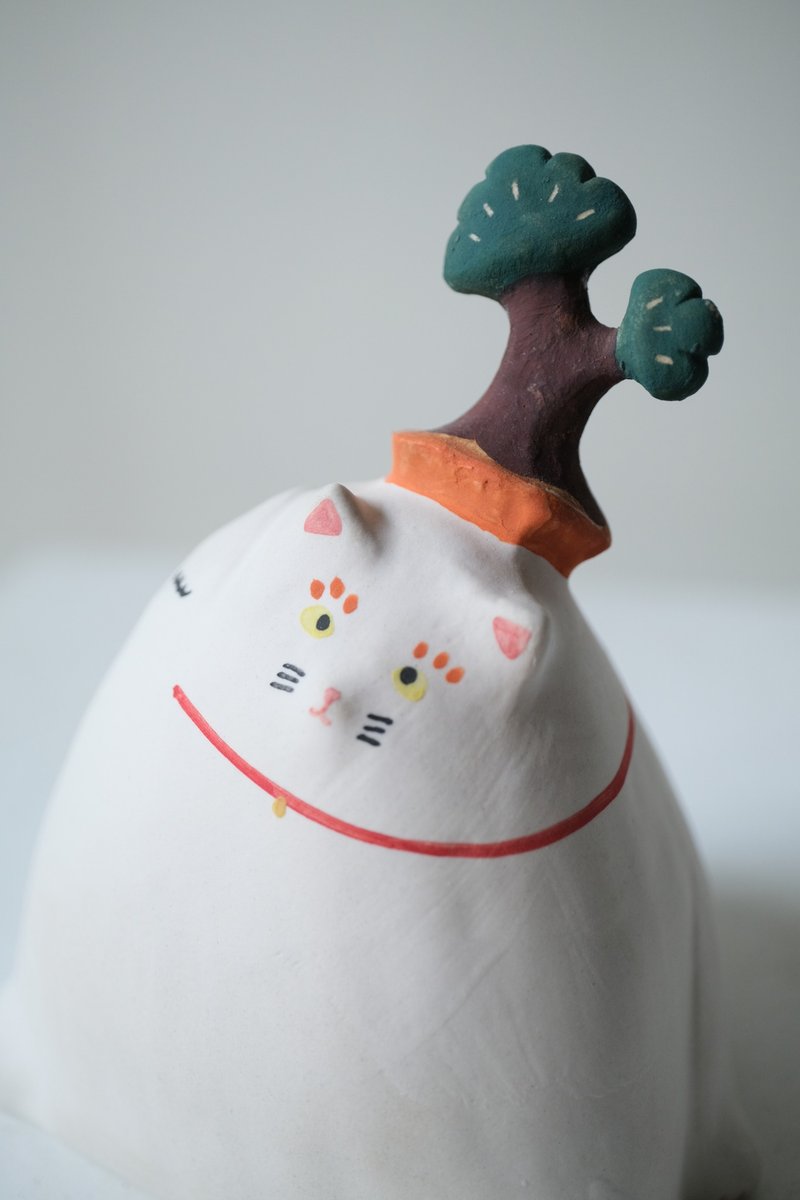 轻松赚招财猫 - 花瓶/陶器 - 其他材质 绿色