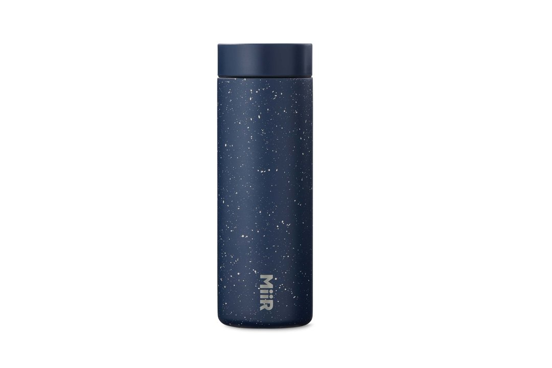 MiiR 保温/保冰 360 环口盖 旅行 随身瓶 16oz/473ml 深潮蓝 斑点 - 保温瓶/保温杯 - 不锈钢 蓝色