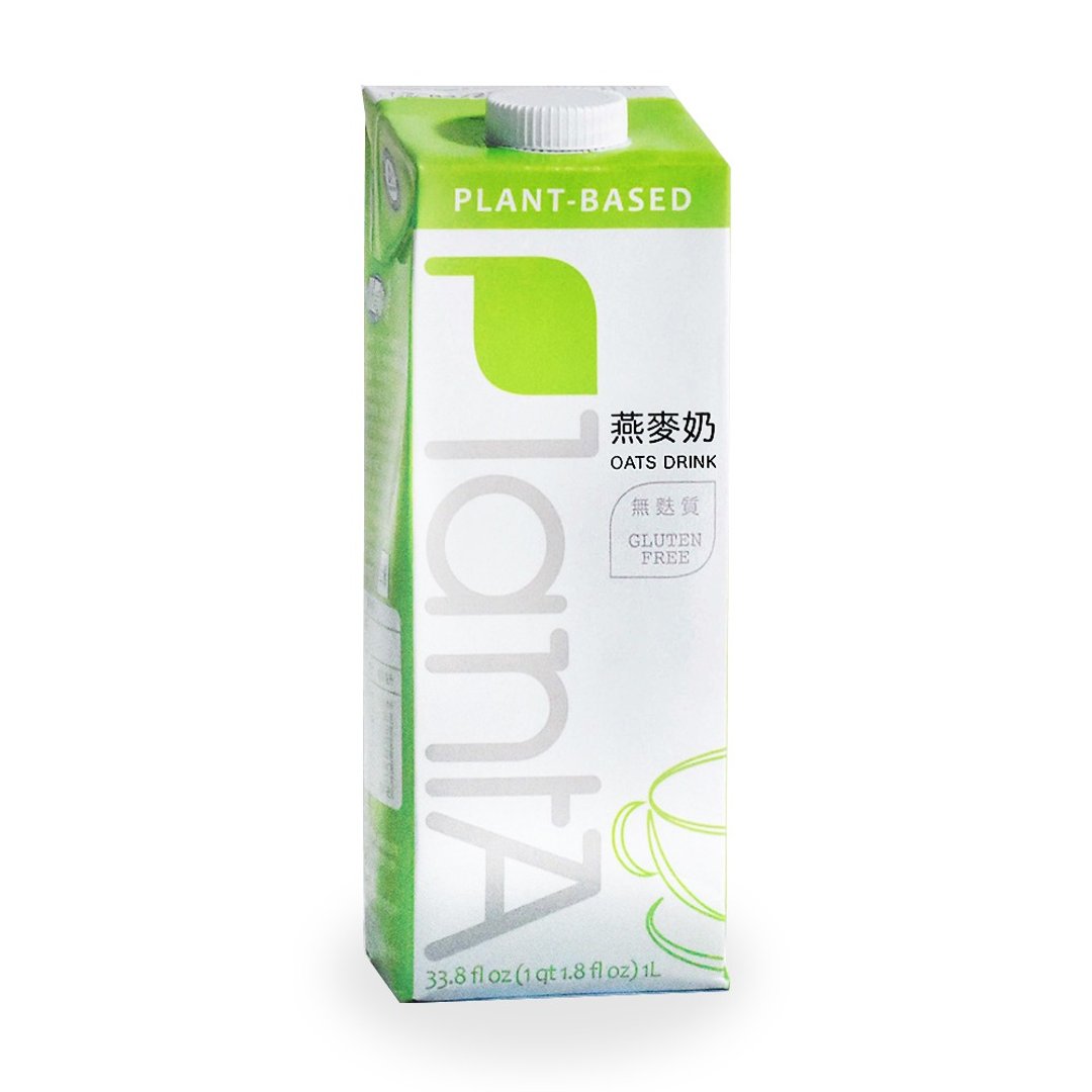 Plant A 无添加燕麦奶1000ml/瓶-无麸质、欧美有机双认证 - 奶类/豆浆 - 其他材质 