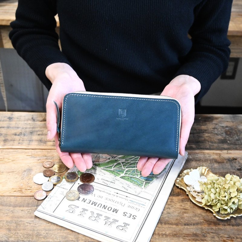 长夹 拉链长夹 真皮 皮夹 - 皮夹/钱包 - 真皮 黑色