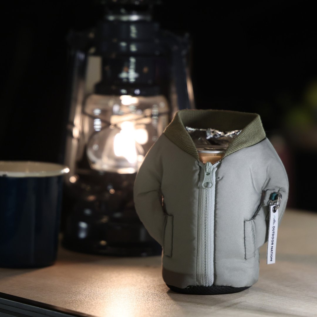 Outdoor Nation 饮品恒温外套 Drink Jacket_飞行绿 - 露营用品 - 聚酯纤维 绿色