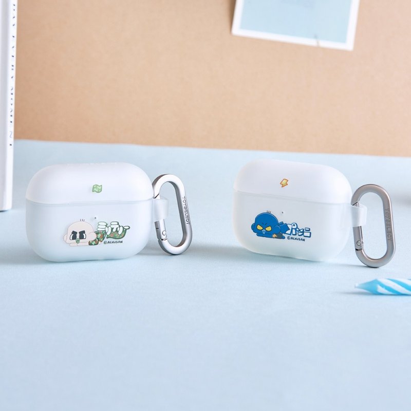 阿啾小剧场趴趴教召款强悍防摔AirPods保护套 - 耳机收纳 - 塑料 多色