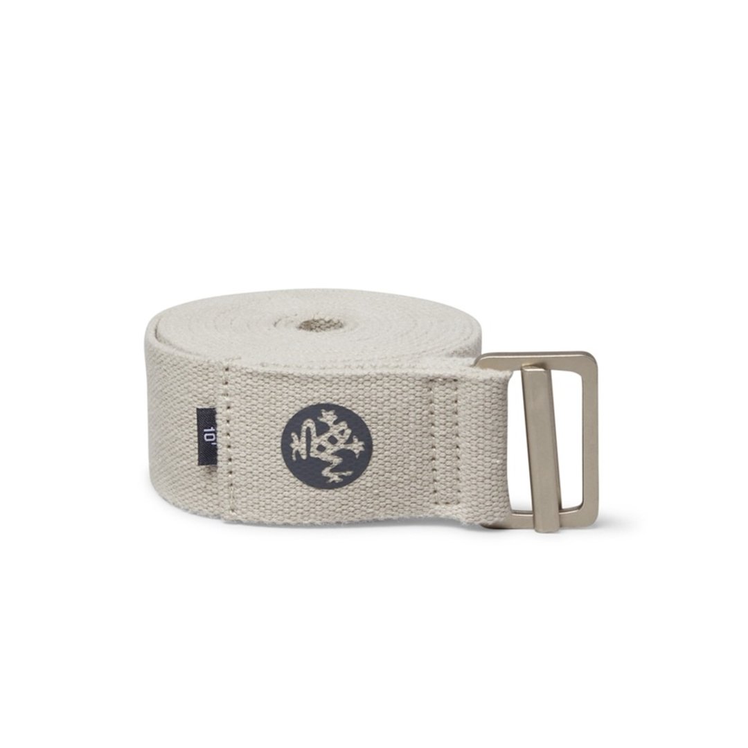 【Manduka】Yoga Straps Align 10 foot 瑜珈绳 - Linen - 运动配件 - 棉．麻 白色