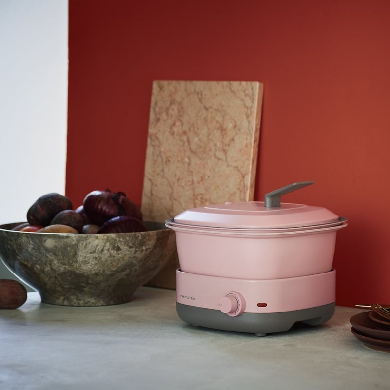 recolte 日本丽克特 Carre调理锅 RPD-4  灰蒙粉限定版 - 厨房家电 - 其他材质 