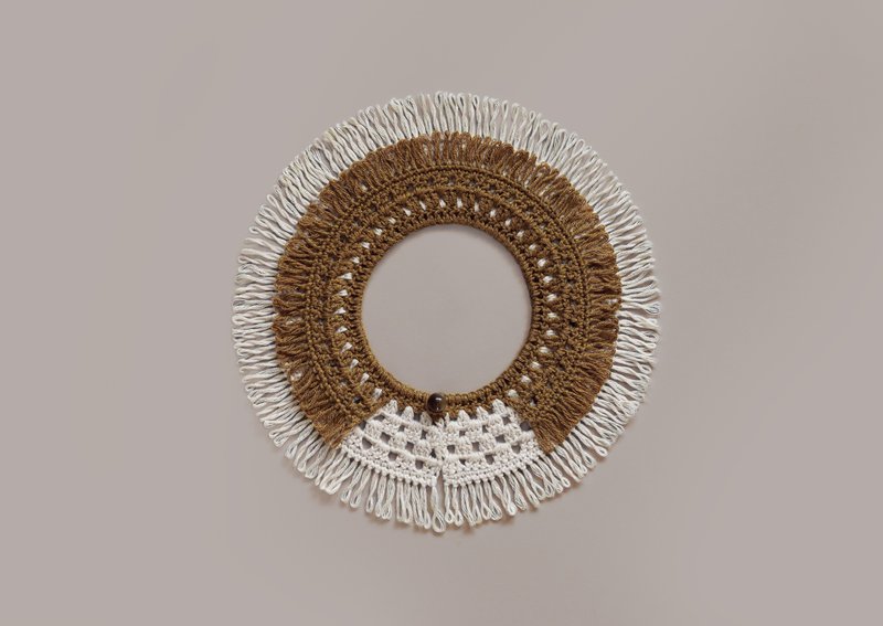 POPOPB 领子饰物 ACTIVE – GOLD - 颈链 - 羊毛 