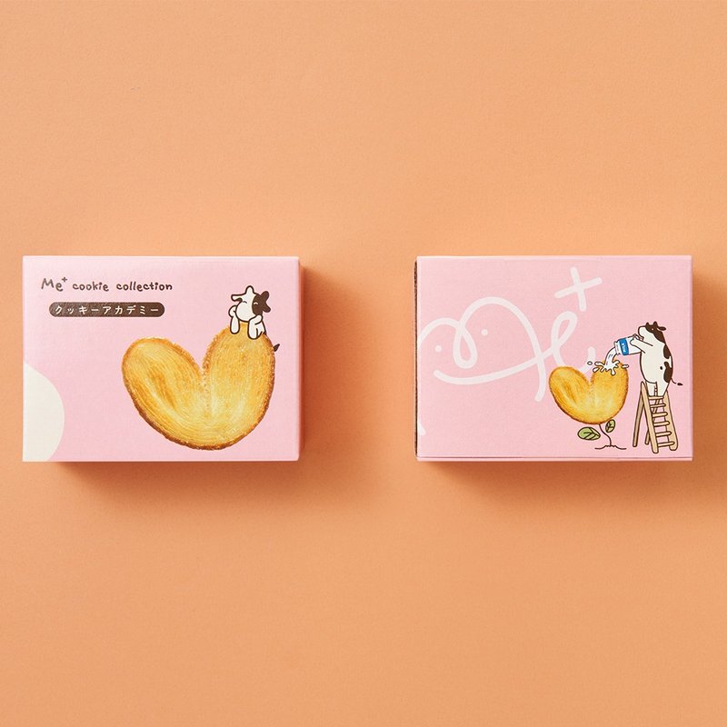 【饼干学院】Me+纯の奶油千层派独享盒 (单片包) - 零食/点心 - 新鲜食材 粉红色