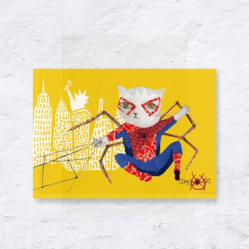 明信片/感谢卡/万用卡 | 猫职业想像系列 - 卡片/明信片 - 纸 