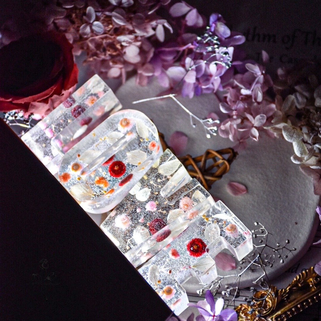 夜阑犹翦灯花弄 Love晶漾花灯座组 - 干燥花/捧花 - 植物．花 