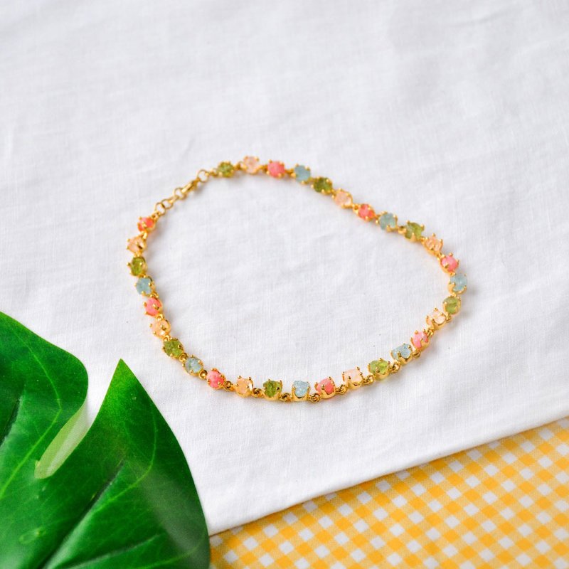 购买前请阅读这里:) - 项链 - 半宝石 金色