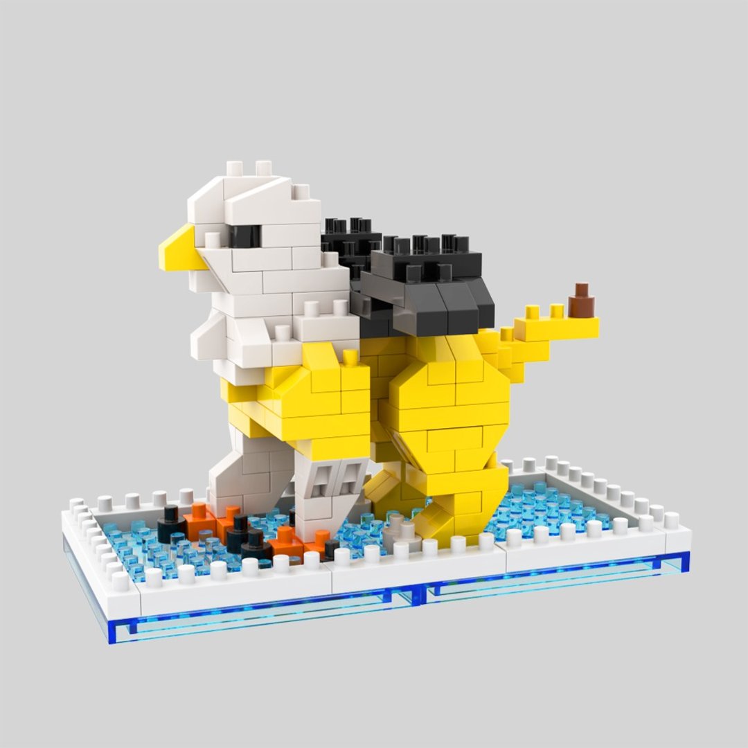 Archbrick 狮鹫 Pixel 积木 Nanoblock - 玩偶/公仔 - 塑料 多色
