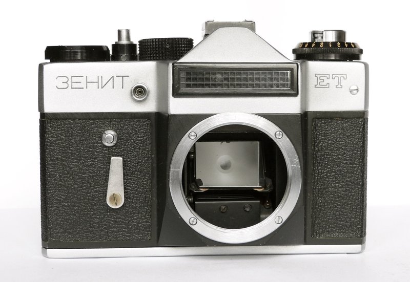 Zenit ET body USSR SLR 35mm film camera BelOMO M42 mount - 相机 - 其他金属 黑色